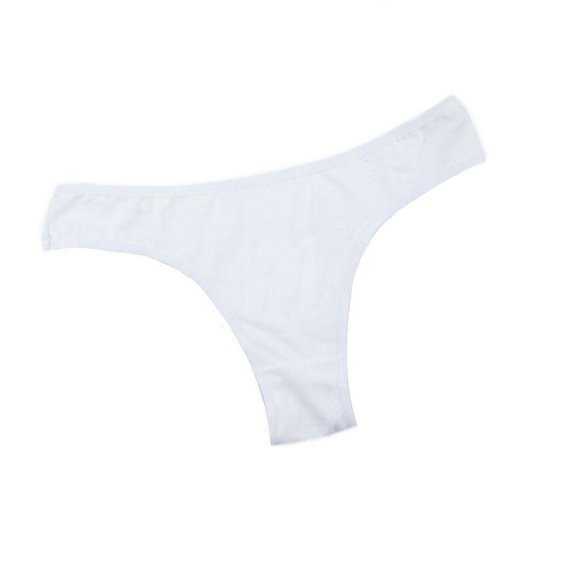 6-Pack Women's Cotton Thong Panties Thongs - Picture 7 of 8